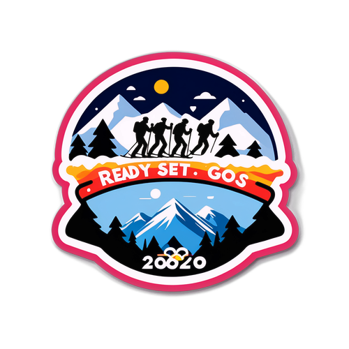 Vinterslandsens klistermärke för Olympiska spelen 2026