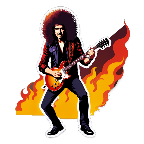 Fejvesztő! Brian May Kihagyhatatlan Pillanatai a Színpadon – A Rock Tűzvarázsa!