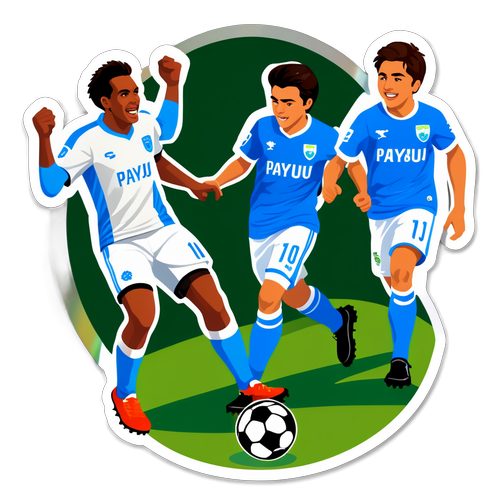 Adesivo do Jogo Paysandu: Momentos Empolgantes