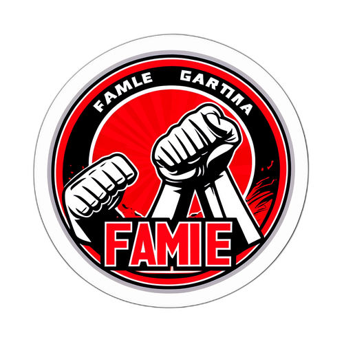 Fame MMA Klistermærke