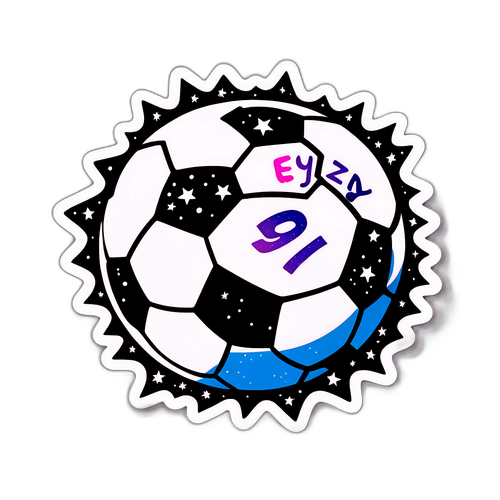 Stiker Lucu Bola Sepak Eyzendy