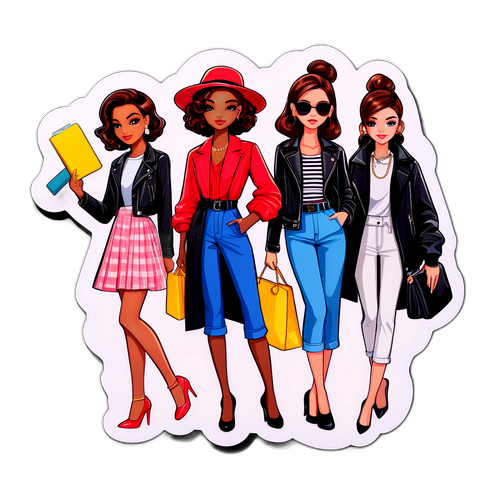 Modaya İlham Veren Sticker