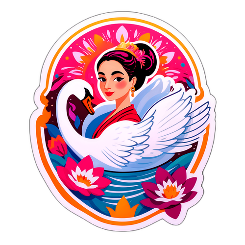 Artystyczny symbol siły kobiecej