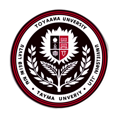 富山大学の校章デザインステッカー