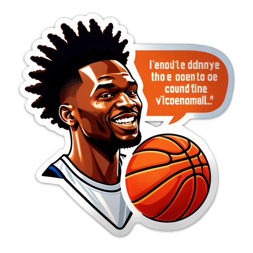 Déchire Le Terrain ! Le Sticker Inspirant de Victor Wembanyama Qui Va Vous Motiver à Dunker !