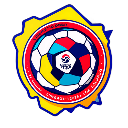 Sticker de la emoción del partido Libertadores 2021