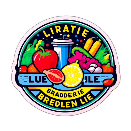 Autocollant Évocation de la Braderie de Lille 2025