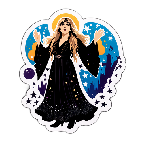 Magisk Stevie Nicks Sticker
