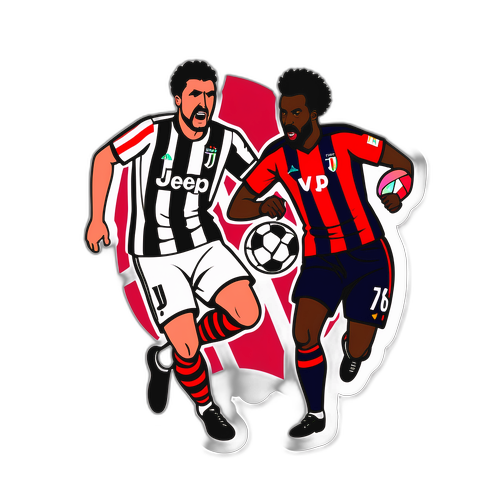 Bologna ve Juventus Sticker