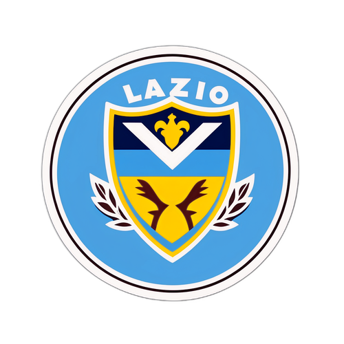 Thiết kế nhãn dán về Lazio