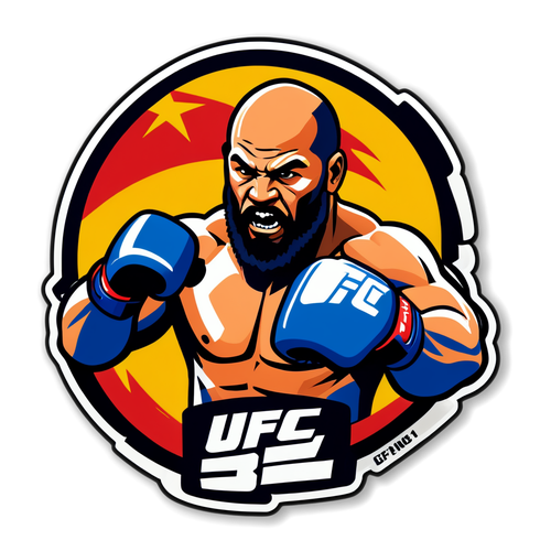UFC 317 Kutlama Sticker'ı