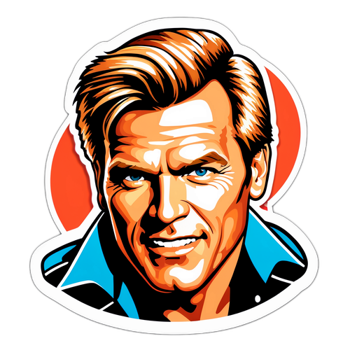 Extravagantes Porträt von Dieter Bohlen