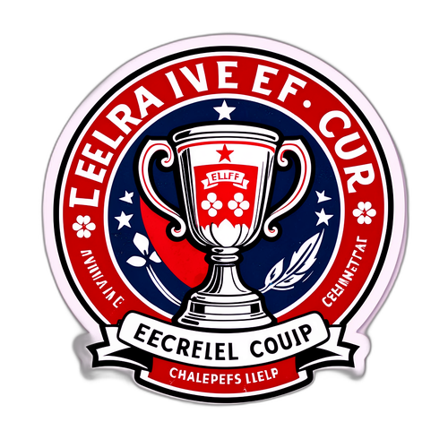Sticker ya EFL Cup ya Mtindo wa Kizamani