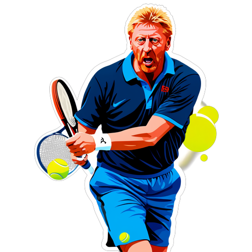 Legendäre Momente: Boris Becker im Tennisrausch – So eroberte er die Herzen der Fans!