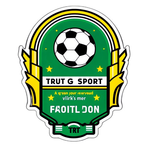 Futbol Destek Sticker