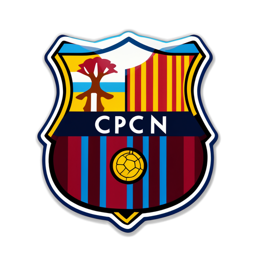 ¡Descubre el Brillante Diseño que Captura la Esencia del Camp Nou en Azul y Granate!