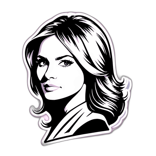 Elegant Silhuett av Stil och Grace