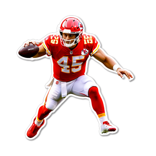 Touchdown Titans: Witness the Epic Fusion of Chiefs and 49ers with Mahomes at the Helm!