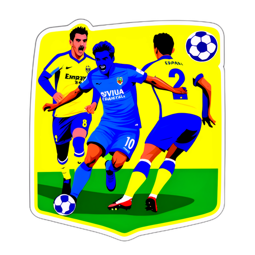 Sticker Intensiti Villarreal dan Espanyol