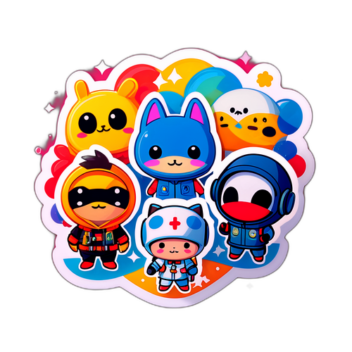 可愛いキャラクターのデザイン