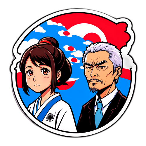 政治互动场景贴纸