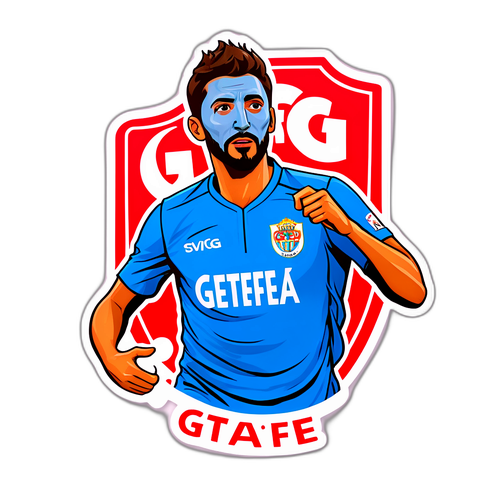 สติกเกอร์ทีมเกตาเฟ่ในการแข่งขันกับจิรอนา