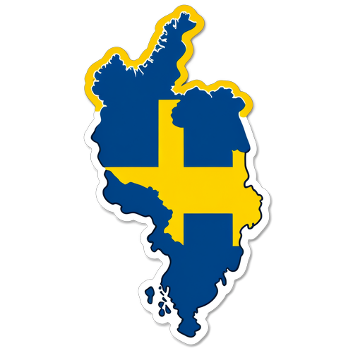 Upptäck Sverige: En Förtrollande Sticker med Kulturens Hjärta!