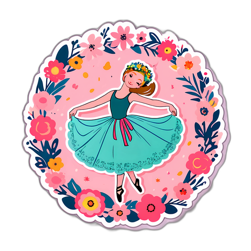 Ella Kanninen tanssimassa balettia