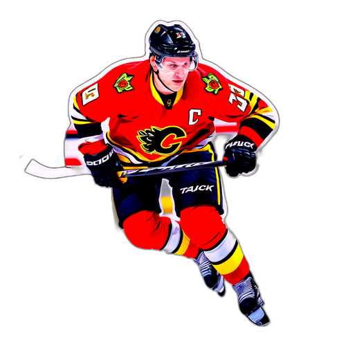 Vibrant Tkachuk Action Shot
