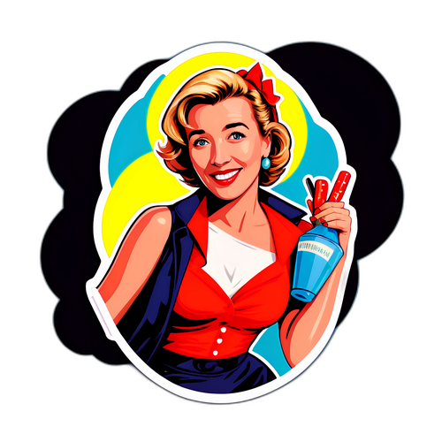 Emma Thompson w stylu pin-up