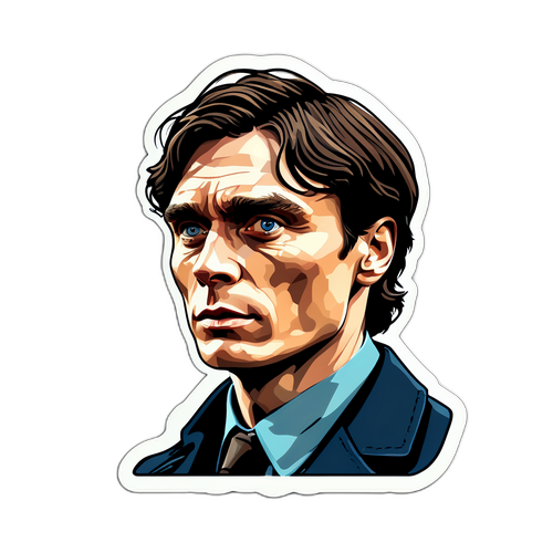 Dynamisk klistremerke av Cillian Murphy