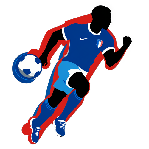 Repoussez vos Limites avec la Magie du Football Français! Découvrez Comment Ce Sticker Éveille Votre Passion!