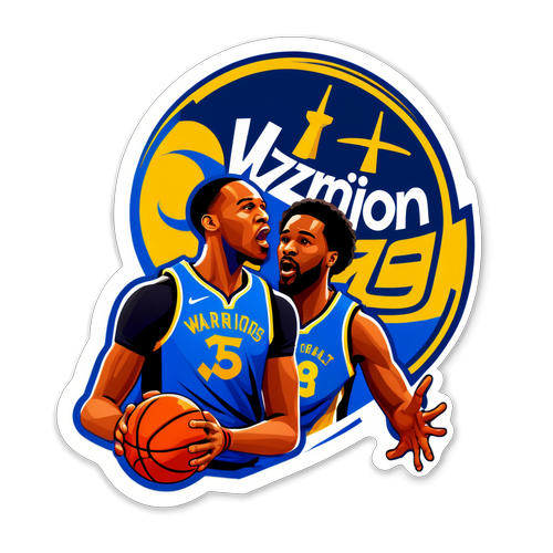 Sticker ng Jazz vs Warriors