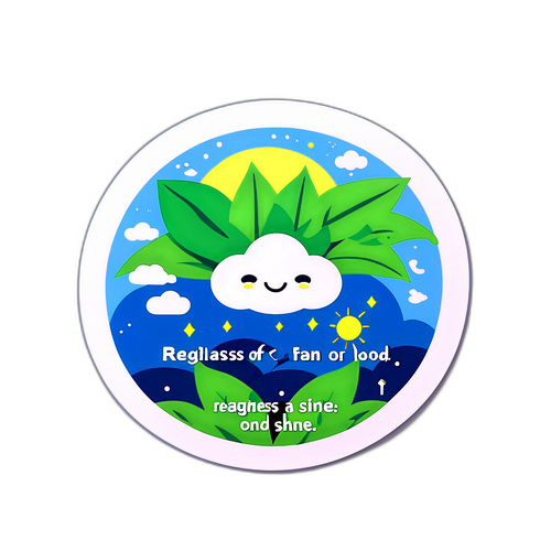 台北天氣貼紙