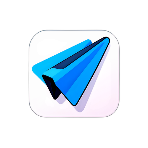 Стикер с обновленным интерфейсом Telegram с подсказками для пользователей