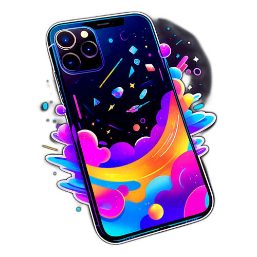 Gelecekçi iPhone 17 Pro Max Sticker