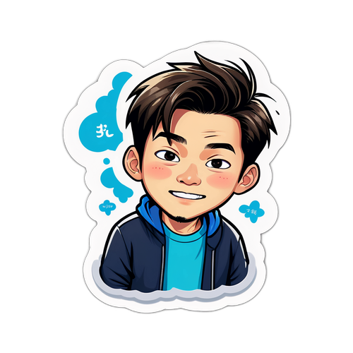 리미닉의 유명한 표정 카리커쳐 스티커