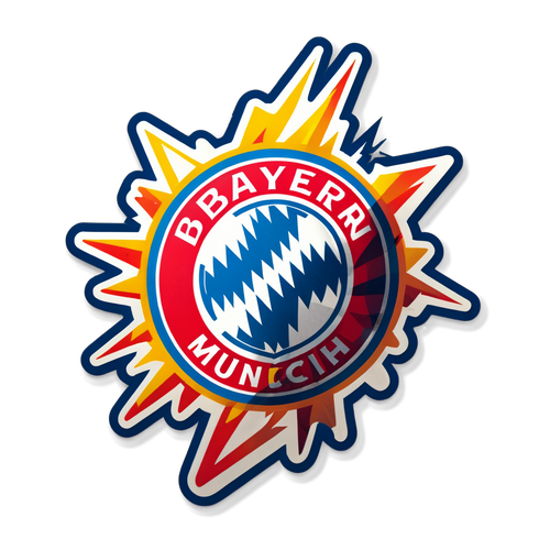 Autocollant dynamique du logo du Bayern Munich