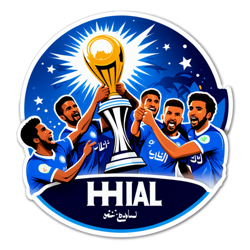 Al Hilal Şampiyonluk Stickerı