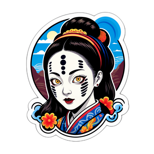 充滿文化氛圍的藝術貼紙