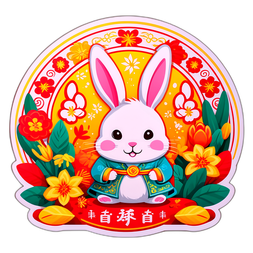 温暖的春季节日插图