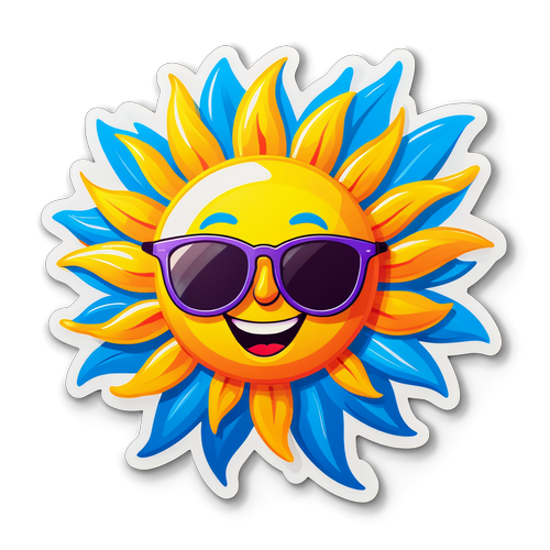 Unlock Joy: The Vibrant 'Brighten Your Day!' Sticker That Will Light Up Any Space!