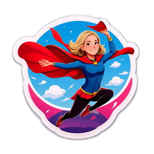 Superheldin met een Cape