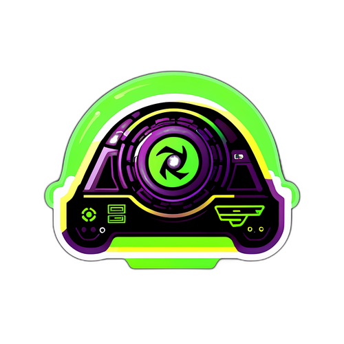 Autocollant en honneur de Nvidia