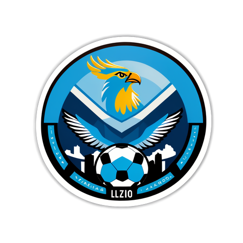 Stadion Mengamuk! Emblem Lazio Membara dalam Semangat Sepak Bola Serie A!