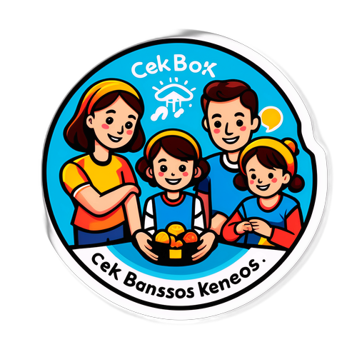 Stiker Keluarga Membahas Manfaat Sosial