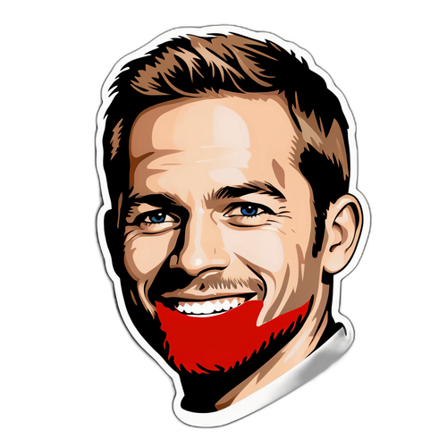 Emlék sticker Paul Walkernek