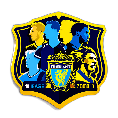 英超聯賽紀念貼紙