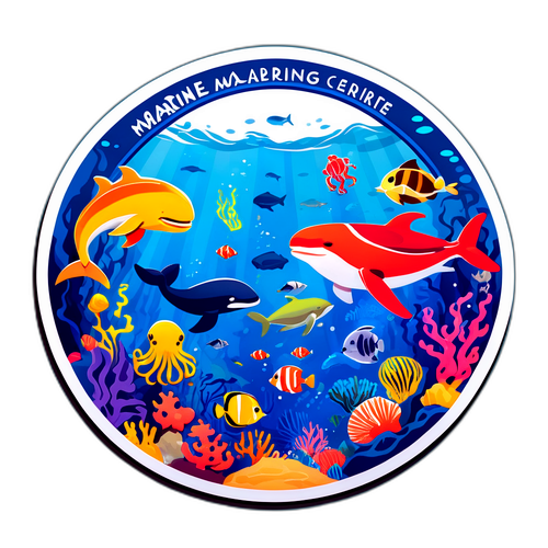 海洋公园贴纸