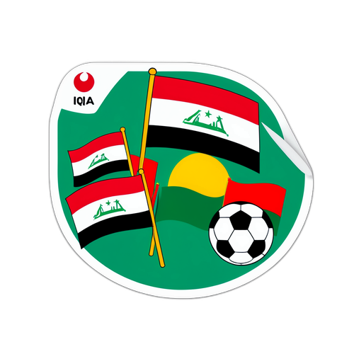 Kibandiko cha Soka cha Iraq na UAE